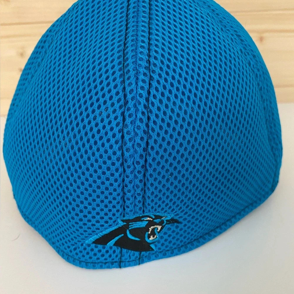 CAROLINA PANTHERS New Era 39THIRTY Official Team Logo NFL Stretch Fit Hat - Picture 5 of 9